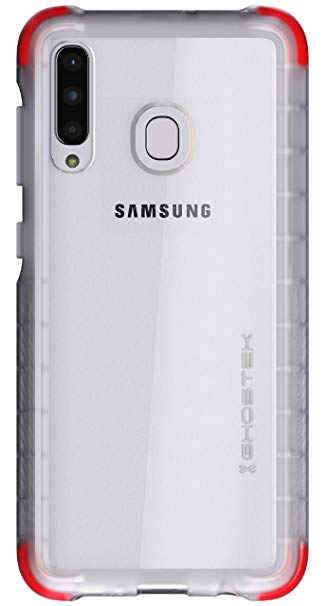 Ghostek Covert Designed for Galaxy A20 Case/Galaxy A30 Case/Galaxy A50 Case Hybrid Ultra-Thin Clear Case with a Scratch Resistant Back & Anti-Slip Grip – (Clear)