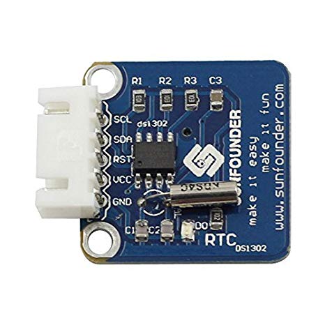 SunFounder RTC DS1302 Real Time Clock Module for Arduino and Raspberry Pi