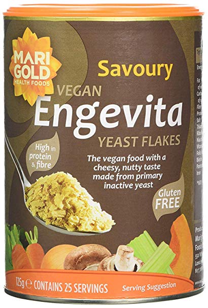 Marigold Engevita Nutritional Yeast Flakes 125g (Pack of 3)