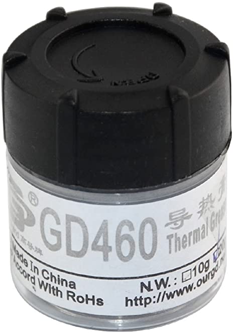 20g Silver Thermal Grease CPU Heat Sink Compound Silicone Paste Bottle NO. GD460 Silver