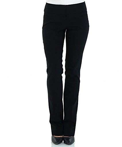 SATINATO Unique Styles Work Pants Stretchy Durable Trousers For Women