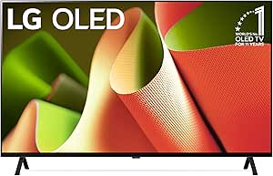 LG 55-Inch Class OLED B4 Series Smart TV 4K Processor Flat Screen with Magic Remote AI-Powered with Alexa Built-in (OLED55B4PUA, 2024)