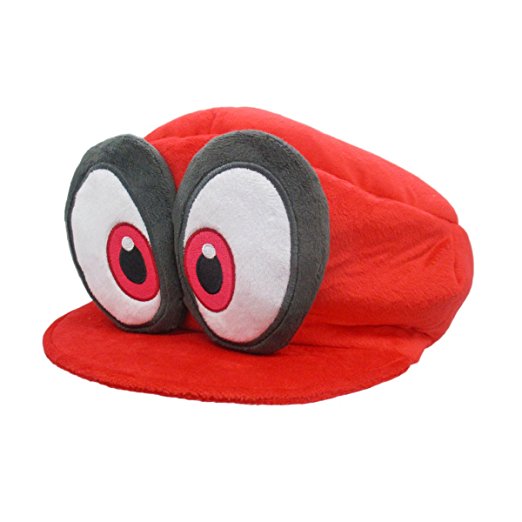 Super Mario Odyssey Cappy Mario's Hat Plush Toy Length 10.6" 27cm Official Licensed by Nintendo [Japan]