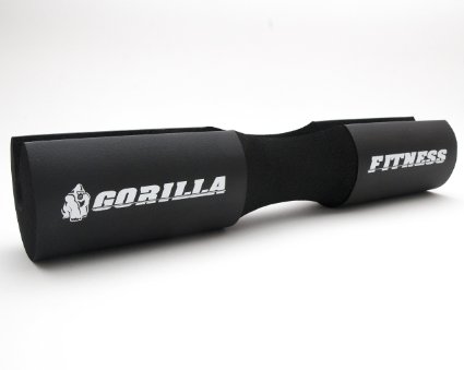 Squat Pad - Gorilla Fitness advanced foam neck pad for added support during squats, lunges, hip thrusts.