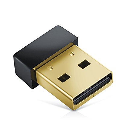 CSL - USB Wlan (WiFi) for PC / Raspberry Pi | ultra-compact Nano design | new model V.2 | suitable for Windows 10