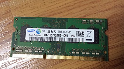 Samsung 2GB DDR3 RAM PC3-10600 204-Pin Laptop SODIMM