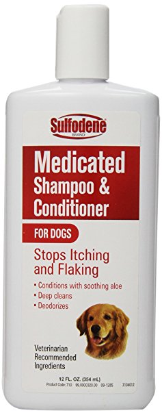 Sulfodene Medicated Shampoo and Conditioner for Dogs