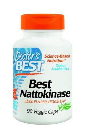 Doctors Best Best Nattokinase 2 000 Fu Vegetable Capsules 90-Count