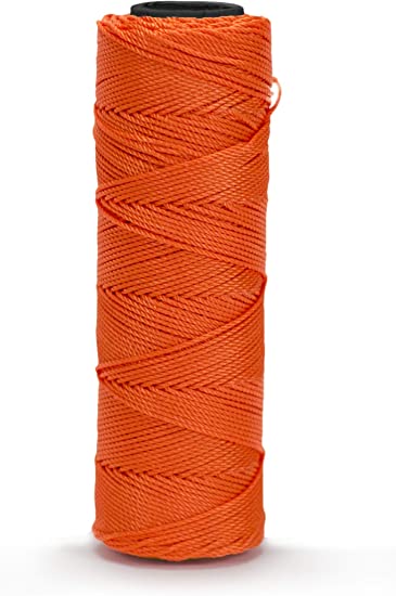 Bon Tool 11-874 E-Z-C Line - Nylon #15 Twist - 350' Neon Orange
