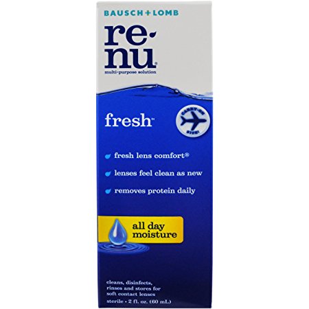ReNu Fresh Multi-Purpose Contact Lens Solution, 2 Fluid Ounce