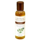 Aura Cacia Organic Skin Care Oil Protecting Sesame 4 Fluid Ounce