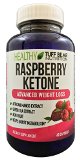 Raspberry Ketone Supplements 1200mg 60 Capsules - BEST Raspberry Ketone Capsules for Weight Loss with African Mango Extract Green Tea Extract and Acai Fruit by TUFF BEAR