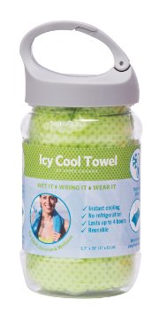 Upper Canada Soap Icy Cool Towel, Green