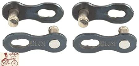 KMC Missing Link 6/7/8-Speed 7.3mm Bicycle Chain Links--2 in a pack