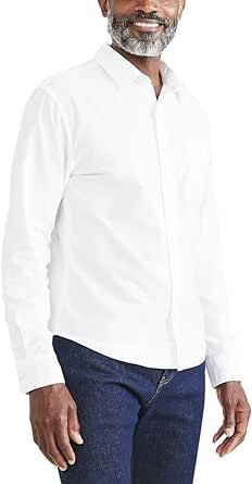 Dockers Men's Regular Fit Long Sleeve Casual Shirt (Regular and Big & Tall)