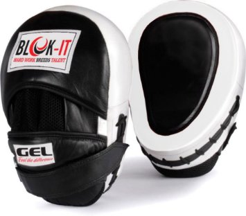 Focus Pads by Blok-IT - Train to Hit Harder, Faster, and More Accurately with These Ultra Absorbent and Perfectly Fitting Gel Focus Mitts -For Any Type Of Martial Arts Training!