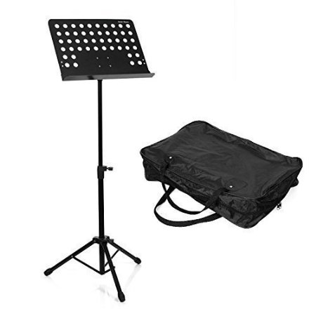 Hola! HM-MS  Professional Folding Orchestra Sheet Music Stand   Carrying bag