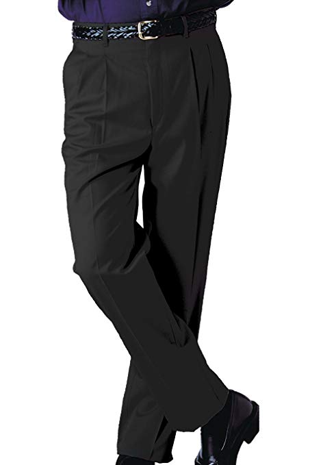 Edwards Garment Ed Garments Men's Polyester/Cotton Moisture Wicking Business Casual Chino Pant