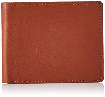 Royce Leather RFID Blocking Executive Bifold Wallet in Leather, Tan