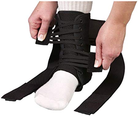 ASO Speed Lacer Ankle Brace (XXLarge - Black)