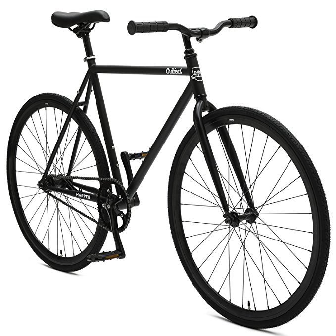 Critical Cycles Harper Coaster Fixie Style Single-Speed Commuter Bike with Foot Brake