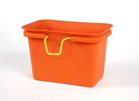 Full Circle Scrap Happy scrap collector and freezer compost bin, Orange