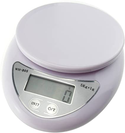 Compact 11lbs/5kg 5000g/1g Weight Weighing Electronic Digital Kitchen Diet Food Postal Scale