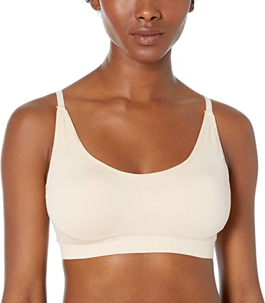 Amazon Brand - Mae Women's Scoopneck Bralette (for A-C cups)