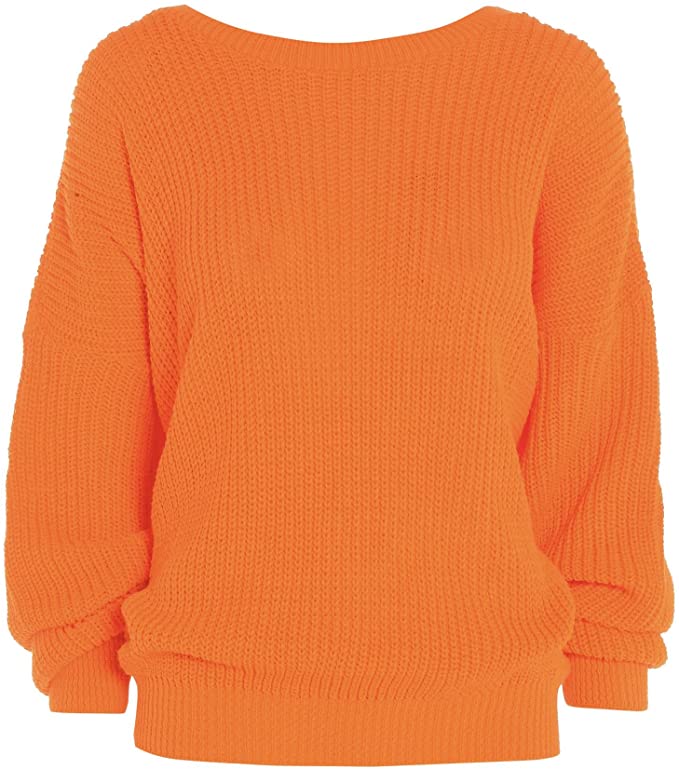 Purl Women's Oversized Baggy Chunky Knitted Jumper Pullover