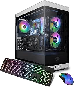 iBUYPOWER Y40 Pro White Gaming PC Computer Desktop Y40WA9N48S01 (AMD Ryzen 9 7900X, NVIDIA GeForce RTX 4080 Super 16GB, 32GB DDR5 RGB 5600MHz (16x2), 2TB NVMe, WiFi Ready, Windows 11 Home Advanced)