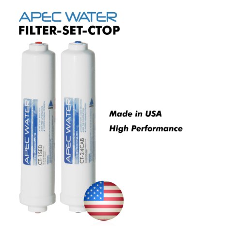APEC Water Systems FILTER-SET-CTOP APEC Water Countertop Reverse Osmosis Replacement Filter Set