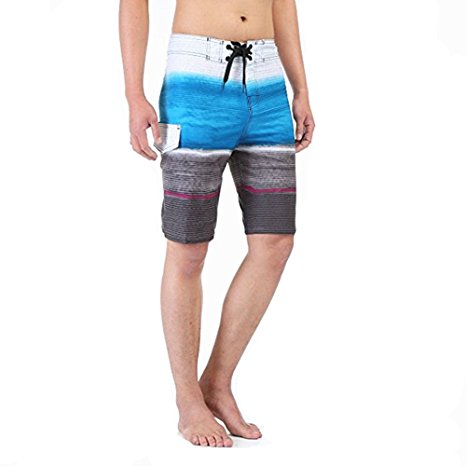 MILANKERR Men's Boardshort Beach Shorts Swim Trunks Casual Shorts