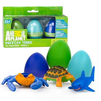 Animal Planet Grow Eggs- Sea- Hatch and Grow Three Different Super-sized Ocean Animals (Series 2)