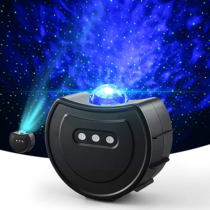 Star Projector, OCDAY 2021 Galaxy Projector with Nebula Cloud/ Star/ Monn Night Light Projector for Kid, Baby, Her or Him (Black)
