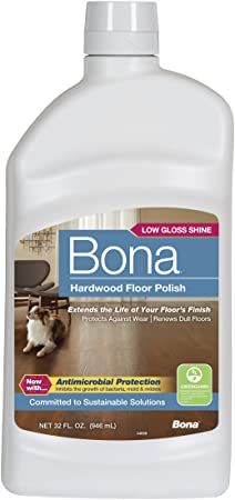 Bona Hardwood Floor Polish-Low Gloss, 32 oz