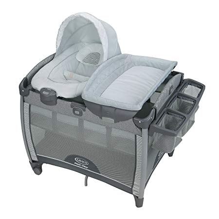 Graco Pack 'n Play Quick Connect Playard and Removable Portable Bouncer, Raleigh