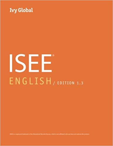 Ivy Global ISEE English 2016, Edition 1.3 (Prep Book)
