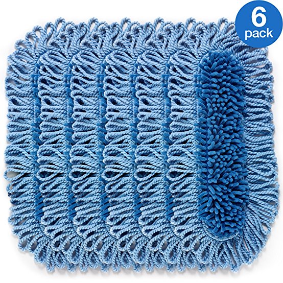 O-Cedar Dual-Action Dust Mop Refill (Pack of 6)