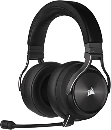 Corsair VIRTUOSO RGB WIRELESS XT High-Fidelity Gaming Headset with Spatial Audio (Simultaneous Dual-Wireless Connections, PC, Mac, PS5, Xbox Series X|S, Nintendo Switch and Mobile Compatibility) Slate