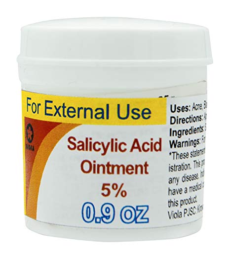 Salicylic Acid Ointment, 25g/0.9 Oz (5% Ointment)