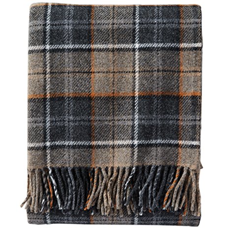 Pendleton Easy Care, Throw Blanket, Smoke