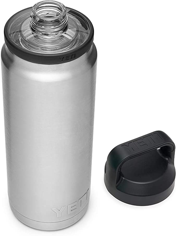 YETI Rambler 26 oz Bottle, Vacuum Insulated, Stainless Steel with Chug Cap