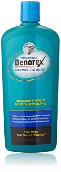 Denorex Therapeutic Maximum Itch Relief, Dandruff Shampoo plus Conditioner, 10oz