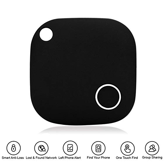 Bluetooth Tracker Key Finder, Pet Finder Phones Finder Compatible for Iphone 5/5s/6/6plus/7/7plus Ipod Touch, Android Phones and More