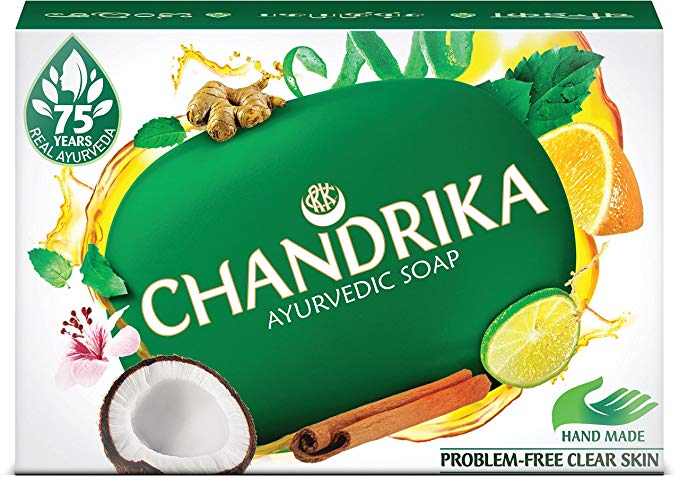 Chandrika Ayurveda Handmade Soap, 75g