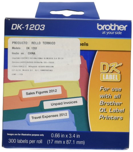 Brother DK-1203 File Folder Label Roll