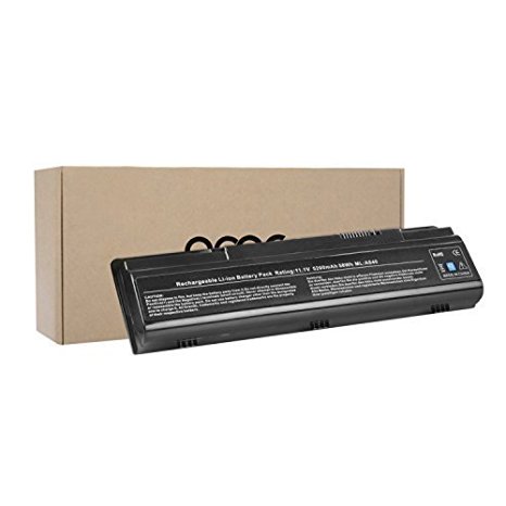 OMCreate New Laptop Battery for Dell Vostro 1015 1014 A860 A840, fits P/N F287H G069H -12 Months Warranty [Li-ion 6-Cell]