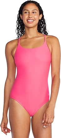 Speedo Swimsuit One Piece Eco Flex Double Cross Back Moderate Cut