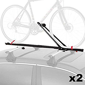 CyclingDeal 1 Bike Car Roof Carrier Rack Bicycle Racks with Lock