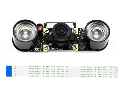 waveshare IMX219-160IR Camera for NVIDIA Jetson Nano Developer Kit 8MP Infrared Night Vision IR Camera 160 Degree Wide Angle of View with IMX219 Sensor